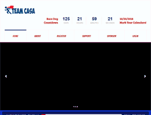 Tablet Screenshot of goteamcasa.org